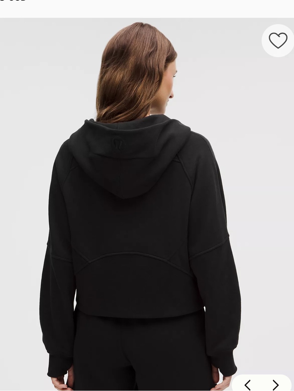 lululemon athletica scuba oversized full zip hoodie